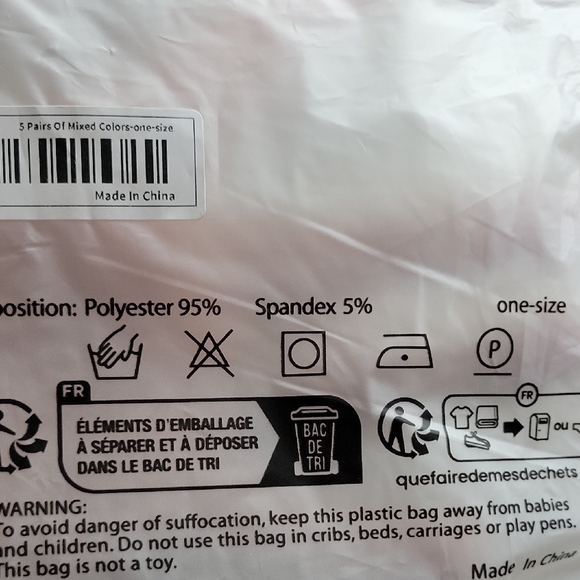 Colorful Cable Knit Socks Set Of 5 - Picture 2 of 5